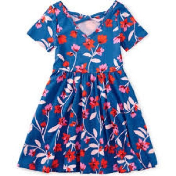 Tea Collection Short Sleeved Ballet Dress Portugal Inspired Multi Size 7 - Picture 5 of 5